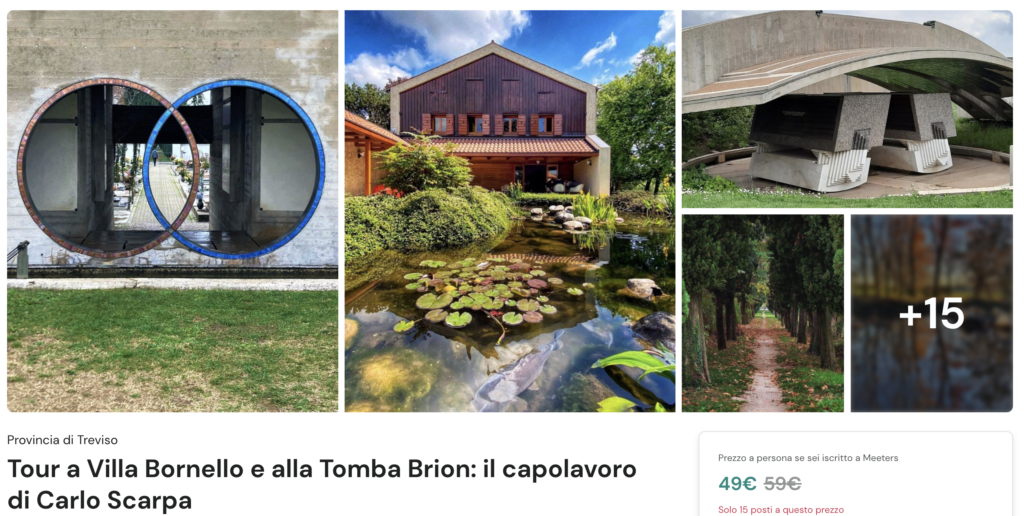 FROM VILLA BORNELLO TO THE BRION TOMB. ONE TOUR ALL' ARCHITETTURA DEL  SECONDO '900 - Villa Bornello